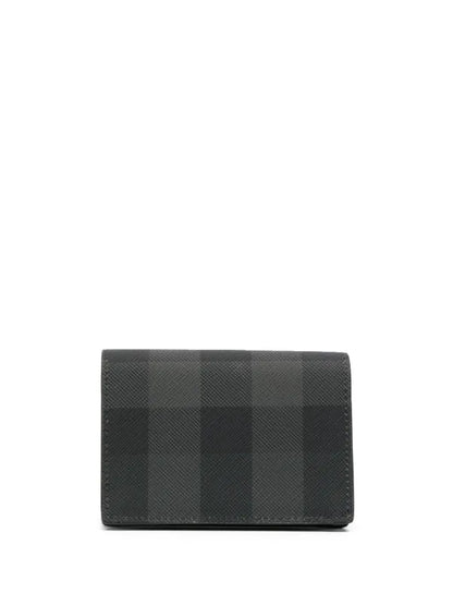 Burberry
logo-lettering checked wallet