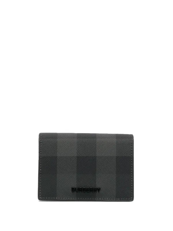 Burberry
logo-lettering checked wallet