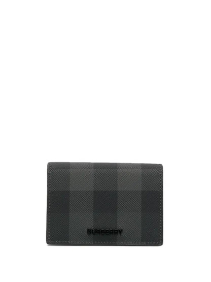 Burberry
logo-lettering checked wallet