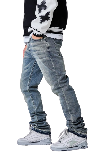 Calça jeans flare